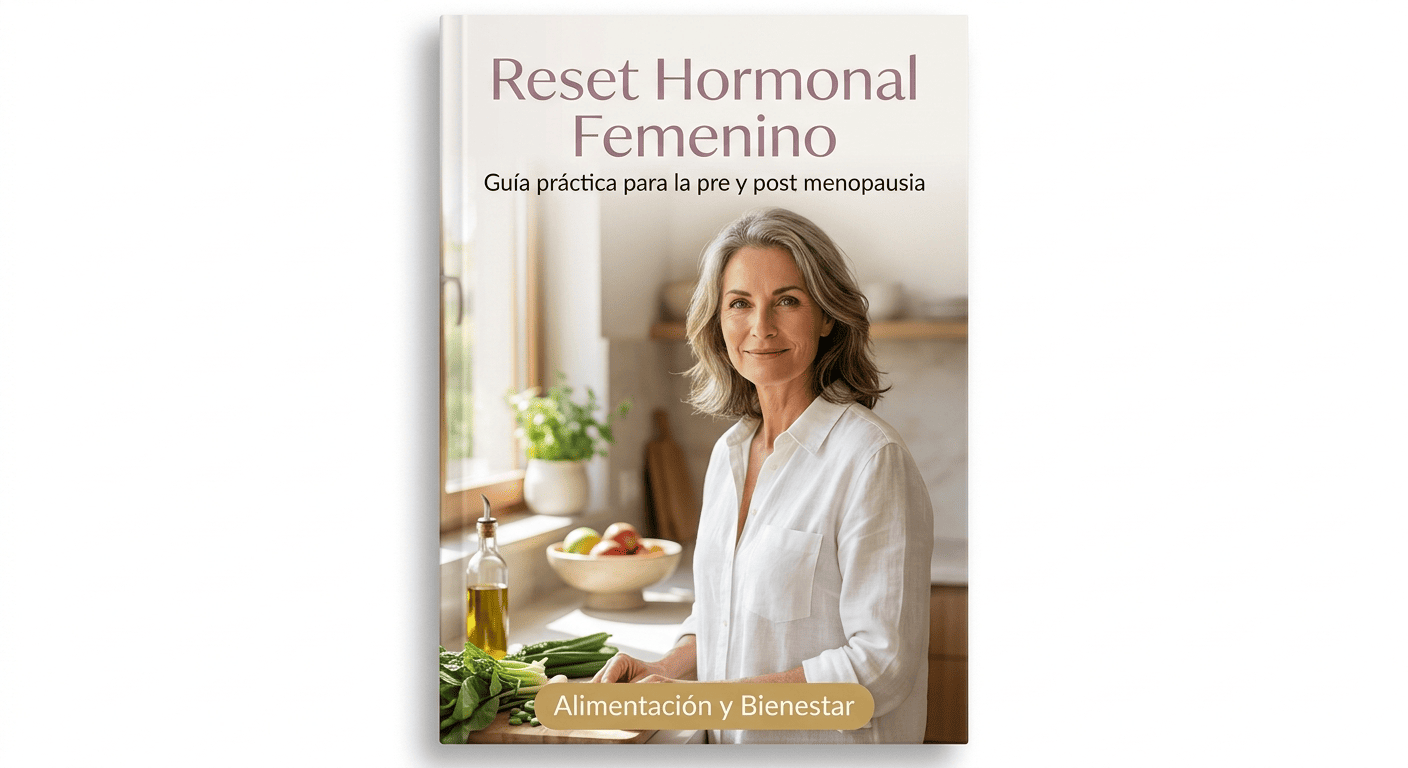 Reset Hormonal Femenino: Guia practica para transitar la pre y post menopausia.